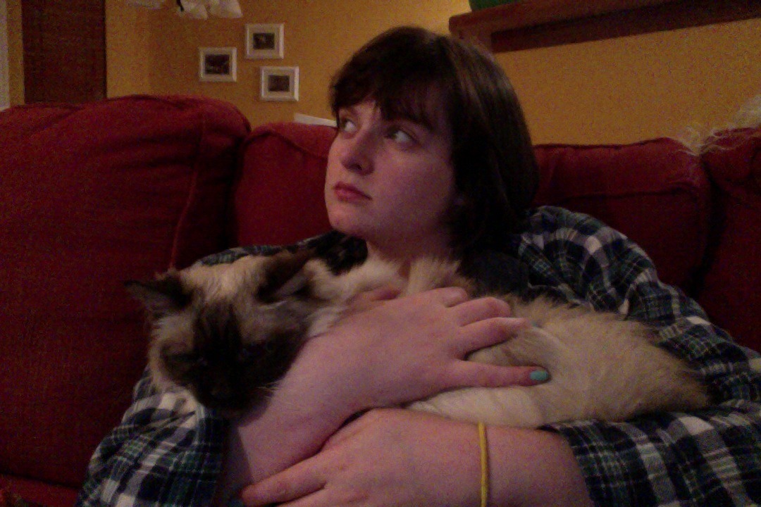 morgran:  im wearing a flannel n holding a cat, can i get my license to gay yet