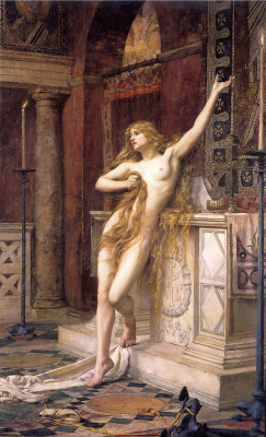 Hypatia by Charles William Mitchell (1885)