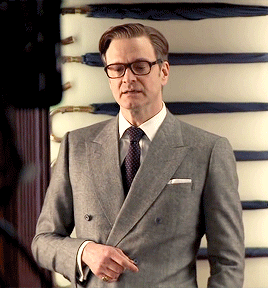 dailyfirth: Behind the Scenes of Kingsman: The Secret Service  GOD HE&rsquo;S