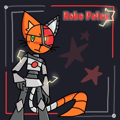 Drew @helllonamev S Robo Petey!