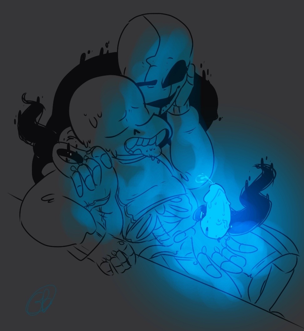 gooey-draws-shit:  Gaster taking hand jobs to a literal level 