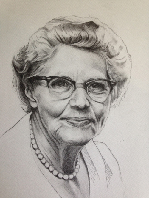 Helen Brooke Taussig - Drawing by Idoia AsensioWomen in Stem Visibility Art ProjectContribute to the