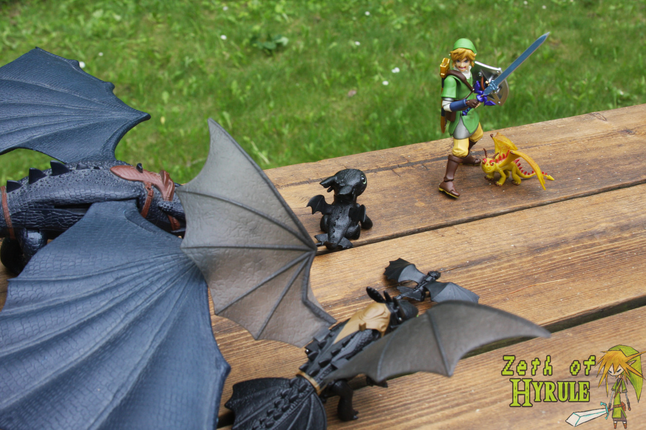 zethofhyrule:  How To Train Your Toothless! because Night Furies are cooler than