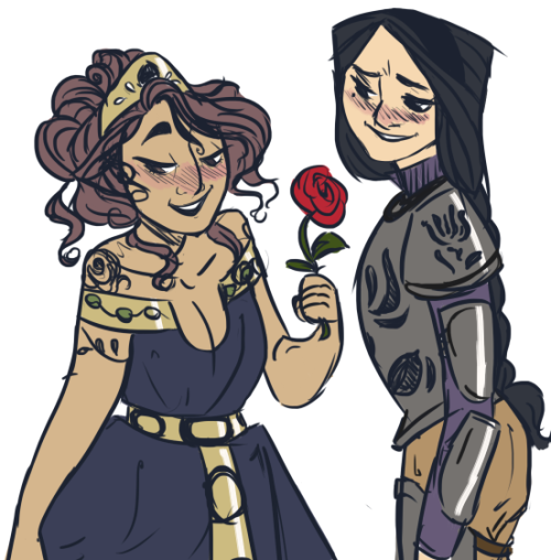 buckycurl: your typical love story; your typical brown medieval princess who has a crush on your ty