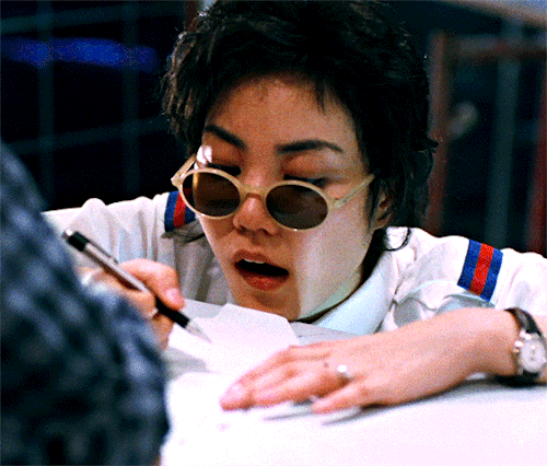 filmgifs:Faye Wong Chungking Express (1994) dir. Wong Kar-Wai