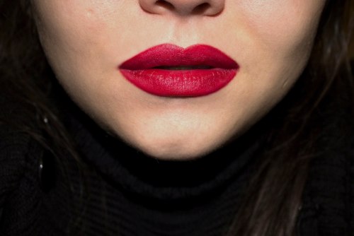 My lips with Nyx matte lip cream in Monte Carlo )