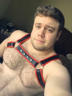 gregoriusboomer:Red harness for Valentine’s