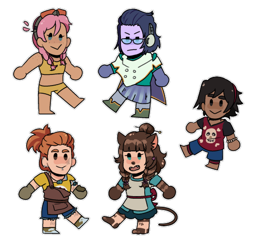 Summer in Mara stickers! Available on my redbubble: https://www.redbubble.com/es/people/Tadesart/sho