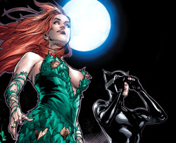 princess-ofplunder:  Catwoman and Poison Ivy in Poison Ivy: Cycle of Life and Death #4   