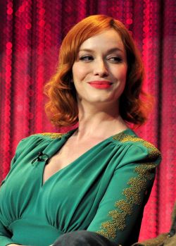 dailyactress:  Christina Hendricks at Paleyfest