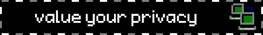 value your privacy blinkie