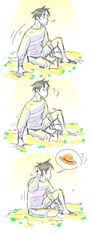 Ive had this random AU in my head for the longest time‘Luffy awakes and finds himself at the b