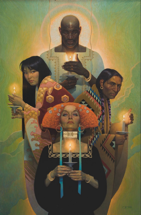 supersonicart:  Thomas Blackshear II, Paintings.Masterpieces from revered artist Thomas Blackshear II who lives and works in Colorado Springs, Colorado.-Be sure to follow Supersonic Art on Instagram!