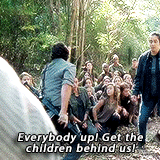 macheteandpython: Rick Grimes in Every Episode» Something They NeedNow, we made a lot of noise. We want to wrap this up quick so you can send people to redirect anything coming this way. Tara said your forests are relatively clear, so we won’t take