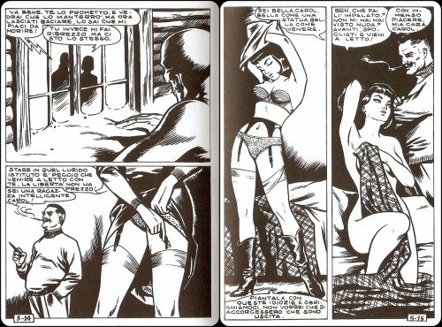 fantascientificamentevintage:KRIMINAL(Italiano noir comics)“Morte a domicilio” NR.6 Gennaio 1965“Il 
