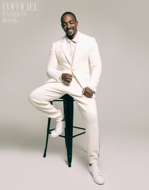 anthonymackienet:Anthony Mackie for L’officiel fashion book, Australia