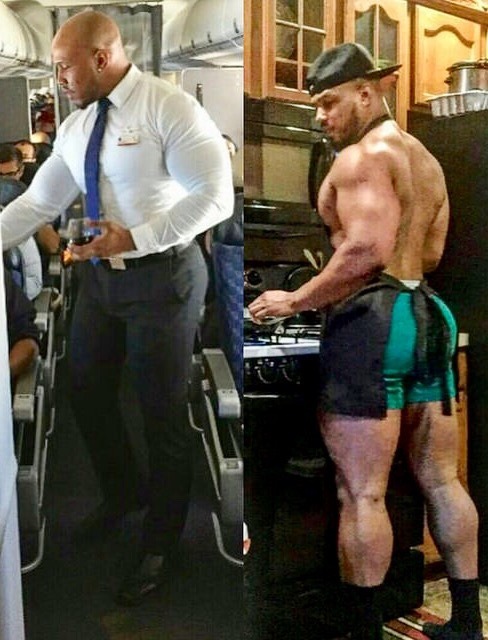 thickumsandthangs21:  Sexy Flight Attendant!