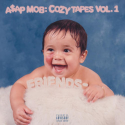 thedigitaltraphouse2:  A$AP Mob - Cozy Tapes Vol. 1 : Friends (Album Cover &amp; Tracklist) | Out October 31st01. Yamborghini High02. Crazy Brazy03. Way Hii04. Young Nigga Living05. Nasty’s World06. Money Man07. Put That On My Set08. Motivation Foreign09.