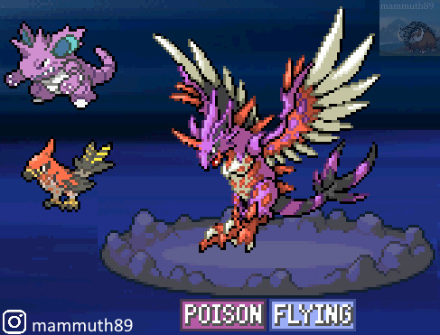 Mammuth89 on X: Darkrai/Zekrom fusion  / X