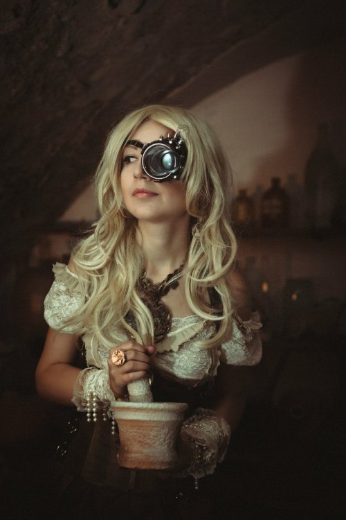 Porn photo groteleur:  Steampunk models >