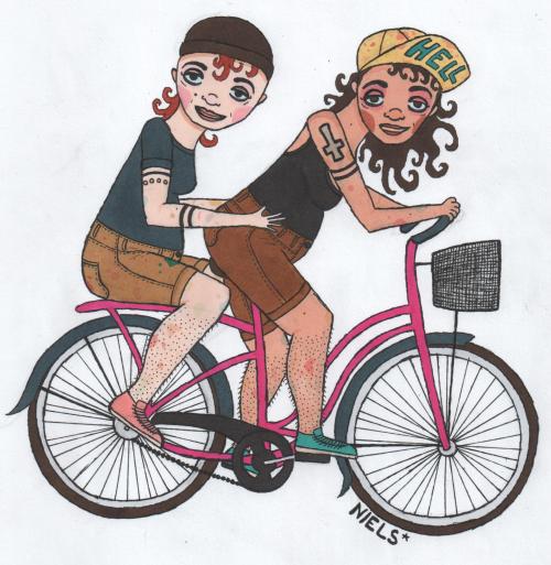 swedishforestpunk:  Bike rides and fireflies <3  This is all I wanted today :(
