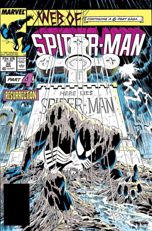 marvel1980s - 1987 - Spider-Man - Kraven’s Last HuntCover by Mike...