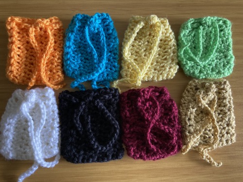 This Is The Newest Product! Handmade Mojo Bags Using Knot Magick. Enjoy!