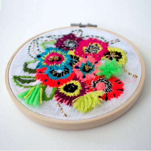 Embroideries by Katy Biele