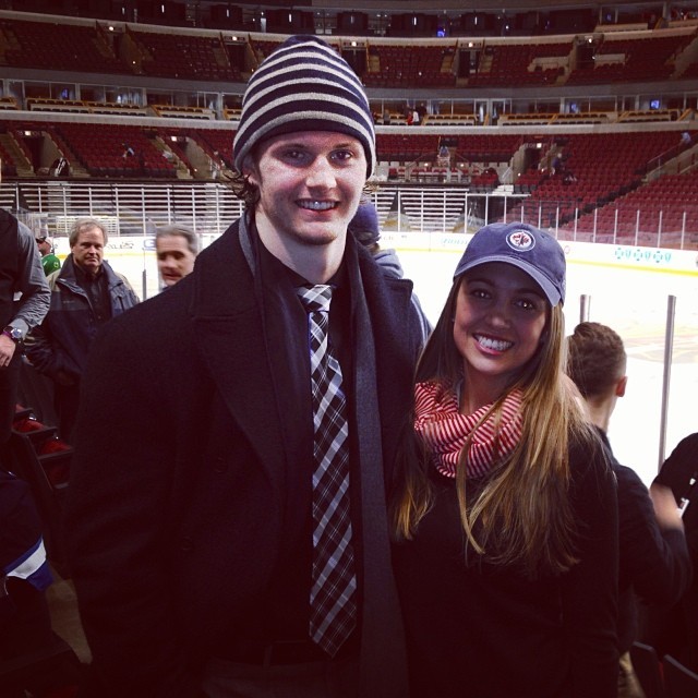 Wives and Girlfriends of NHL players — Jacob Trouba & Kelly Tyson