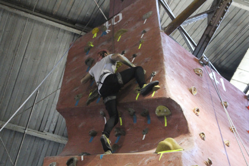 oneanddun:September 27, 2014 || Philadelphia, PA @ Radio 104.5/Go Vertical Rock Climbing Event