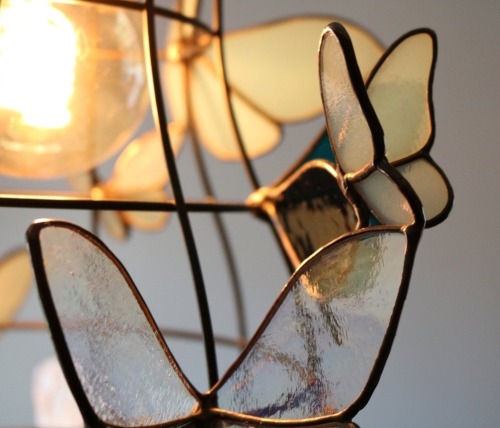 sosuperawesome:Moth to a Flame LampsNeile on Etsy