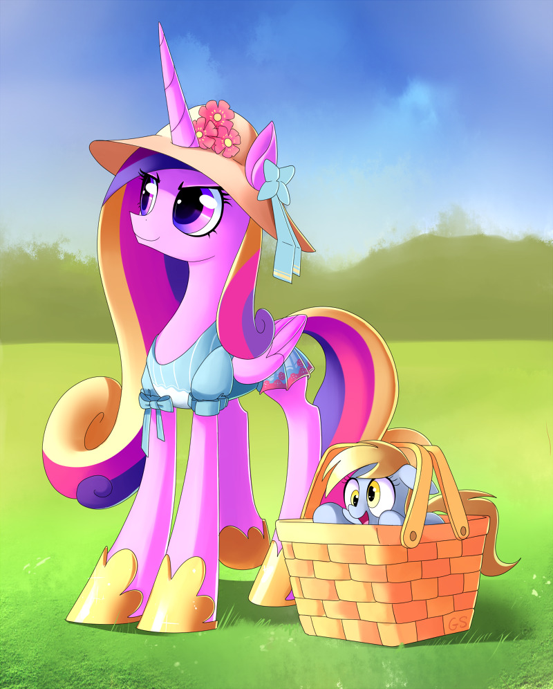 kitsune353:  Best Picnic Ever by GSphere  x3! D'awww~! &lt;3