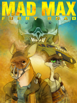 uncalar:  Cartoon time: Mad Max: Furry Road.