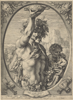 didoofcarthage:  Bacchus, plate 1 from the