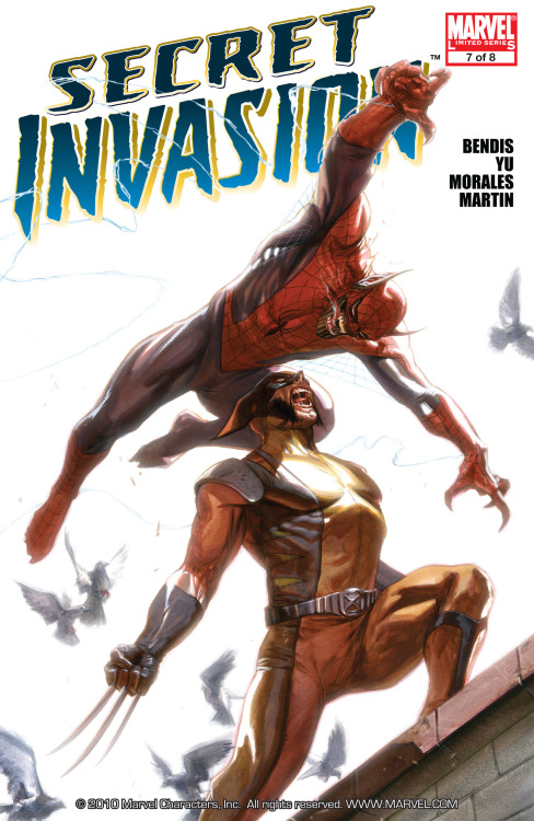 brianmichaelbendis:  Secret Invasion #1-8 by Gabriele Dell’Otto http://www.comixology.com/Secret-Invasion/comics-series/1541