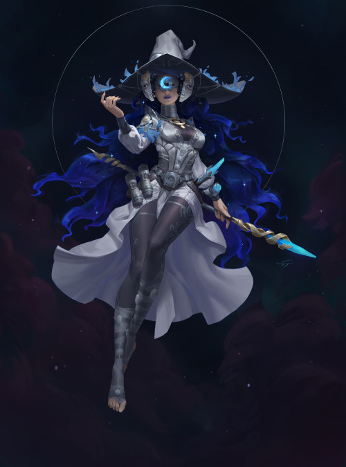 thecollectibles: Witch of the Moon by wu shenyou