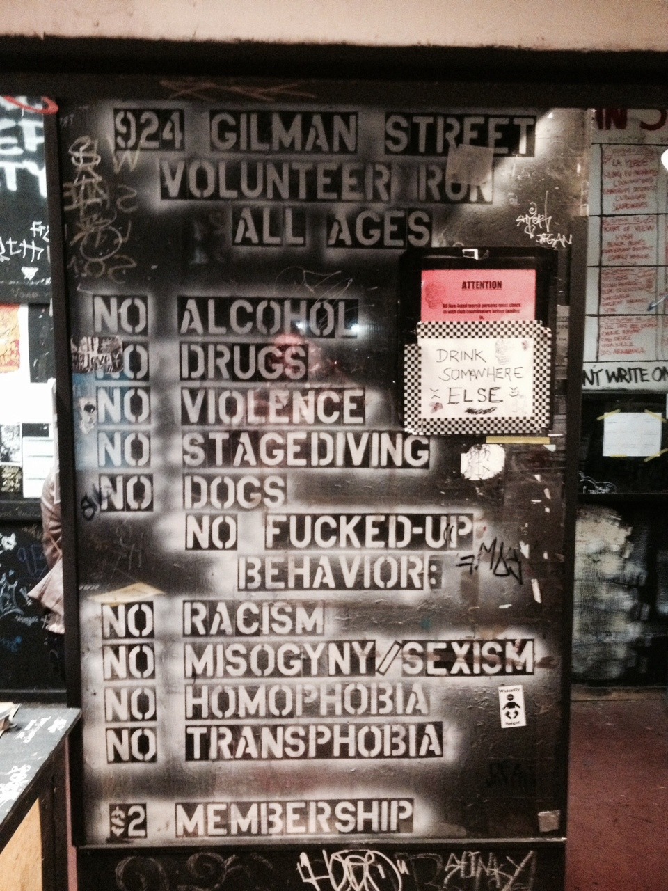 punk-division:  jaimethegimpy:  924 Gilman Street is an all ages club in Berkeley,