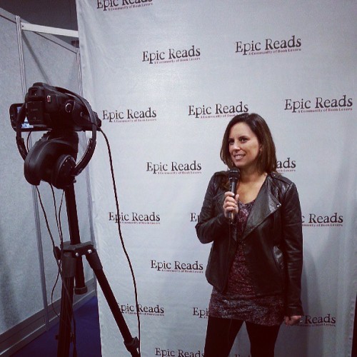 epicreads: Photos from our interview session at Book Expo America!We spot Sooz!