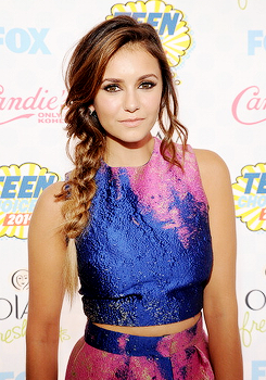 salvatore-vampire:  Nina Dobrev at Teen Choice Awards 2014 