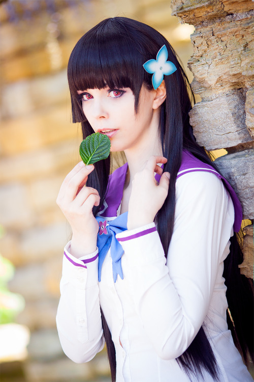 my Rea Sanka costume from Sankarea :3costume, make-up, wig, model by me (Calssara)photo by Butterfly