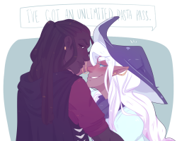 Enchillama:idea: Taako And Kravitz Get A Second Date And Make Use Of That Unlimited