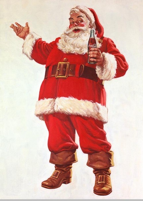 20 vintage Santa Claus illustrations by Coca-Cola adult photos