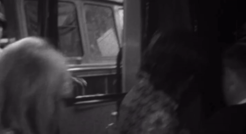 John Lennon, Ringo Starr, George Harrison, Pattie Boyd And Jenny Boyd Board The Train From Euston To