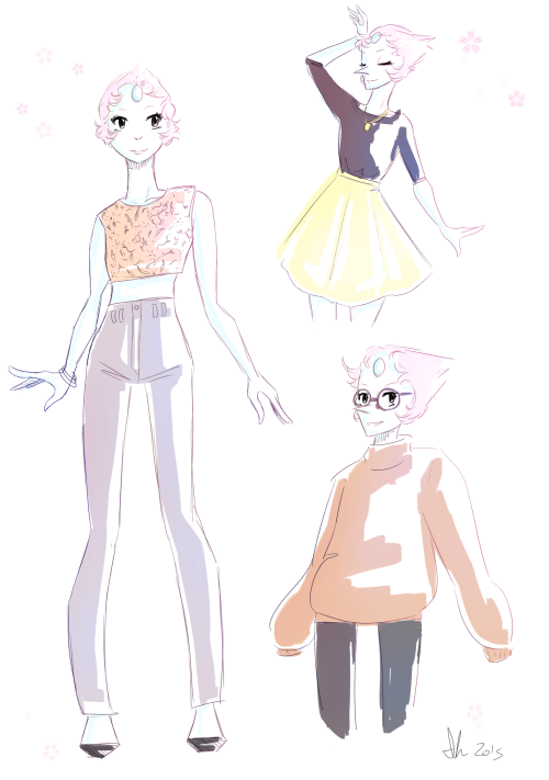 punkmidorima:some fashionable pearls