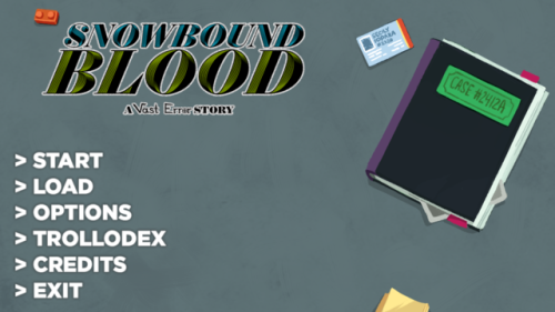 xamag-ve:  vasterror:   SNOWBOUND BLOOD: A VAST ERROR STORY  Prologue and Volume 1: Of Orders and Or