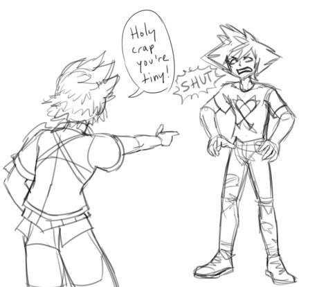 othervio:  Some doodles of Vanitas. Most of these are inspired by Discord shenanigans :V(For context in the 4 bottom panels, I headcanon that Vanitas is as thin as the other three boys, and the darksuit he wears is actually padded like those superhero