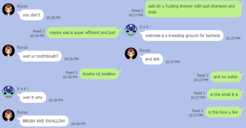 c2oh:  Today’s discussion: shooting water at ur ass to clean.