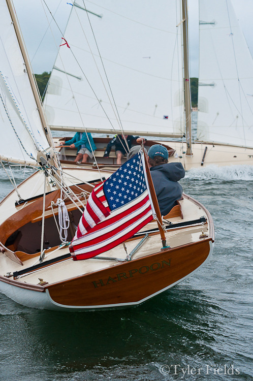 yachtgasm:  Stuart Knockabout Photo from Ballentine Boatshop