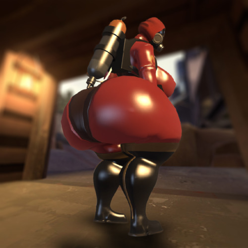 anthroanim: So, people talk to me about this FemPyro mod for Team Fortress 2 (I thought it was a Sou