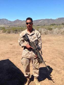 txdominican:  militarymenglory: 22 year old Marine from California who is genetically gifted